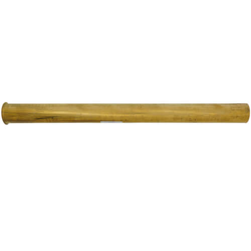 EVERFLOW Everflow 42318 1-1/2 x 18 RB 17 GA Brass Flanged Tailpiece
