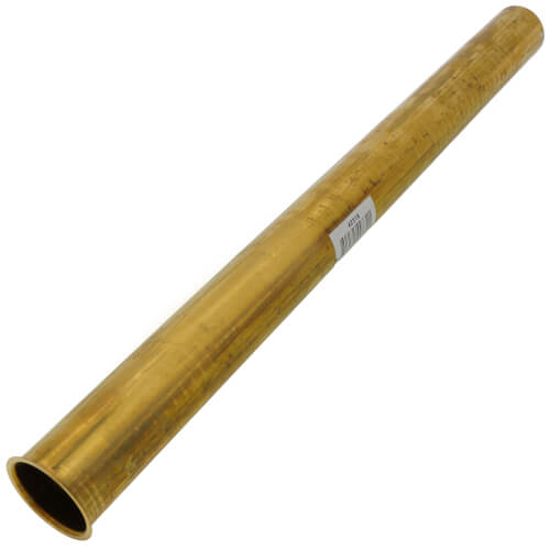 EVERFLOW Everflow 42318 1-1/2 x 18 RB 17 GA Brass Flanged Tailpiece