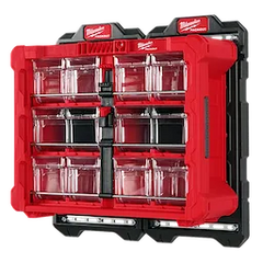 MILWAUKEE Milwaukee 48-22-8433 Packout Tilt Bin Organizer 10-bin Modular Storage