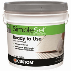 CUSTOM BUILDING PRODUCTS Custom Bldg Products CTTSG3 Pre-mixed Thin Set Mortar Gray
