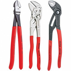 KNIPEX Knipex 9K 00 80 117 Us 3-piece Plier Set 10 Inch