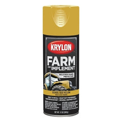 Krylon K01957000 Farm and Implement Paint School Bus Yellow High-Gloss - 12 Ounces (Pack of 6)