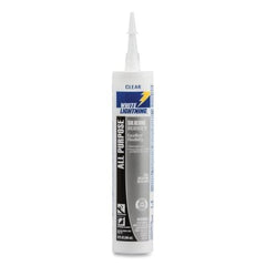 White Lightning W11121010 All Purpose 100% Silicone Rubber Sealant