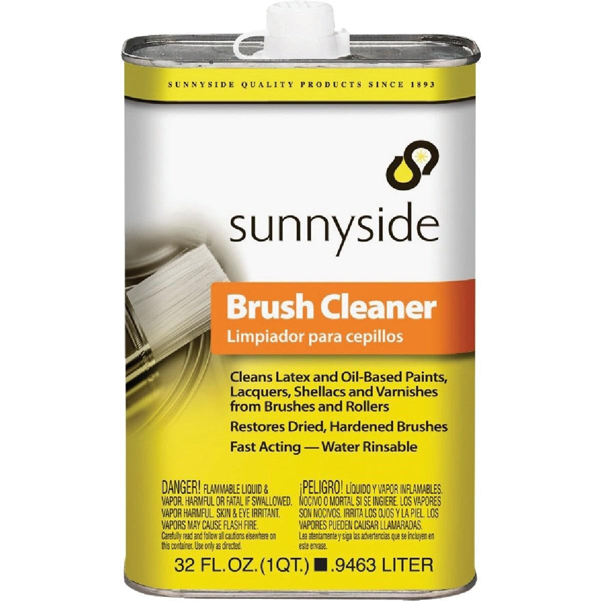 SUNNYSIDE Sunnyside 70932 Ready to Use Liquid Brush Cleaner 1 Qt (Each)