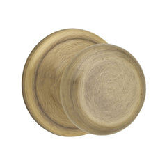 KWIKSET Kwikset CP720J-5 Juno Knob Passage Lock Antique Brass