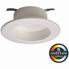 COOPER LIGHTING SOLUTIONS Cooper Lighting RL4069S1EWHR 4 in Led Retrofit Kit