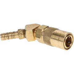 PARKER Parker PC326 45 Deg Hose Barb Coupler 200 Psi 3/8 in