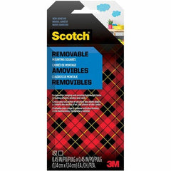 3M 3M MMMR105 Restickable Mounting Tabs 7/8 x 7/8 (18/Pack / R105)