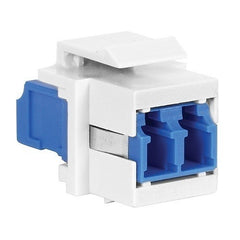 HUBBELL Hubbell Premise Wiring SFFLCSBEW Lc Duplex Fiber Insert