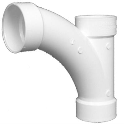 CHARLOTTE PIPE Charlotte Pipe Foundry Pvc 00501 1200HA 4 in Pvc Combo Tee Wye