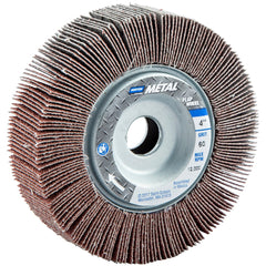 NORTON Norton 63642502673 Flap Wheel 60 Grit 4x1 in