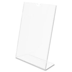 DEFLECTO Deflecto DEF590101 Sign Holder Slanted Top Load (8.5 x 11)