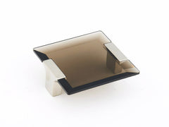 SCHAUB Schaub 315-15-SM Cabinet Pull Positano Smoke Satin Nickel