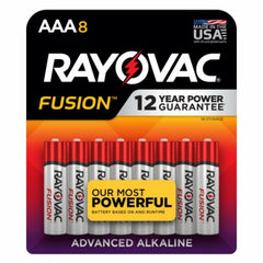 RAYOVAC Rayovac 824-8TFUSK Aaa Alkaline Battery 8 Pack