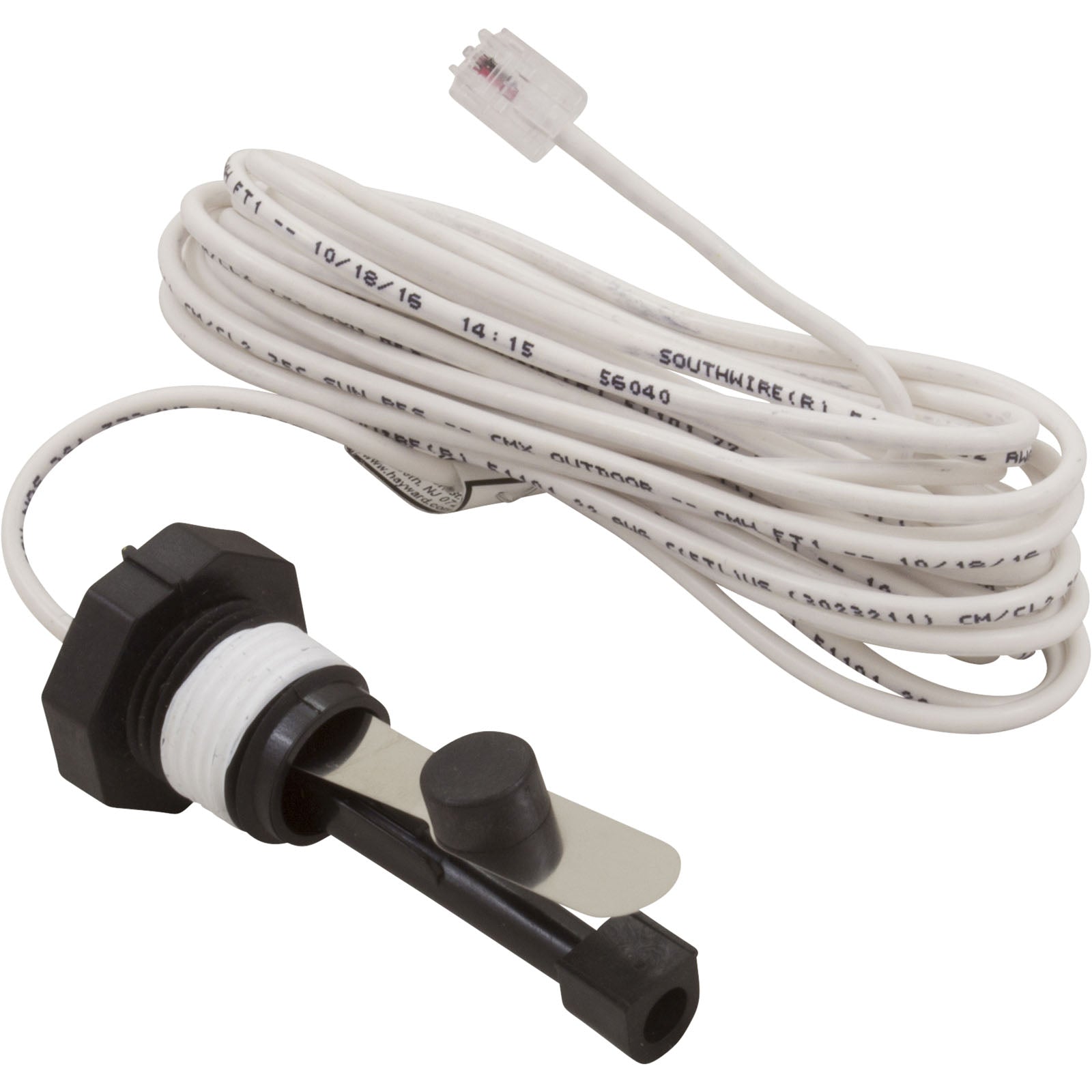 HAYWARD Hayward GLX-FLO-RP Flow Switch 15ft w/o Tee fits Aqua-Rite