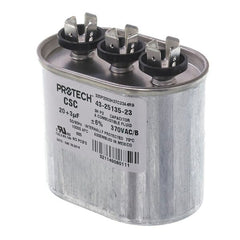 RHEEM Rheem 43-25135-23 Dual Run Oval Capacitor
