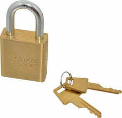 AMERICAN LOCK American Lock A20 Steel Padlock 1-3/4 in Keyed Different