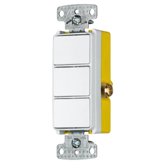 HUBBELL WIRING RCD111W TOGGLE SWITCHES