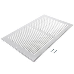 Hart & Cooley 43128 14 x 8 White Return Air Grille 650 Series