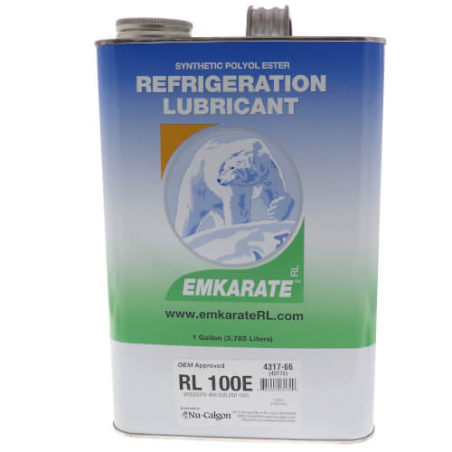 NU-CALGON Nu-Calgon 4317-66 Lubricant 1 Gallon Refrigeration Oil Emkarate 100E
