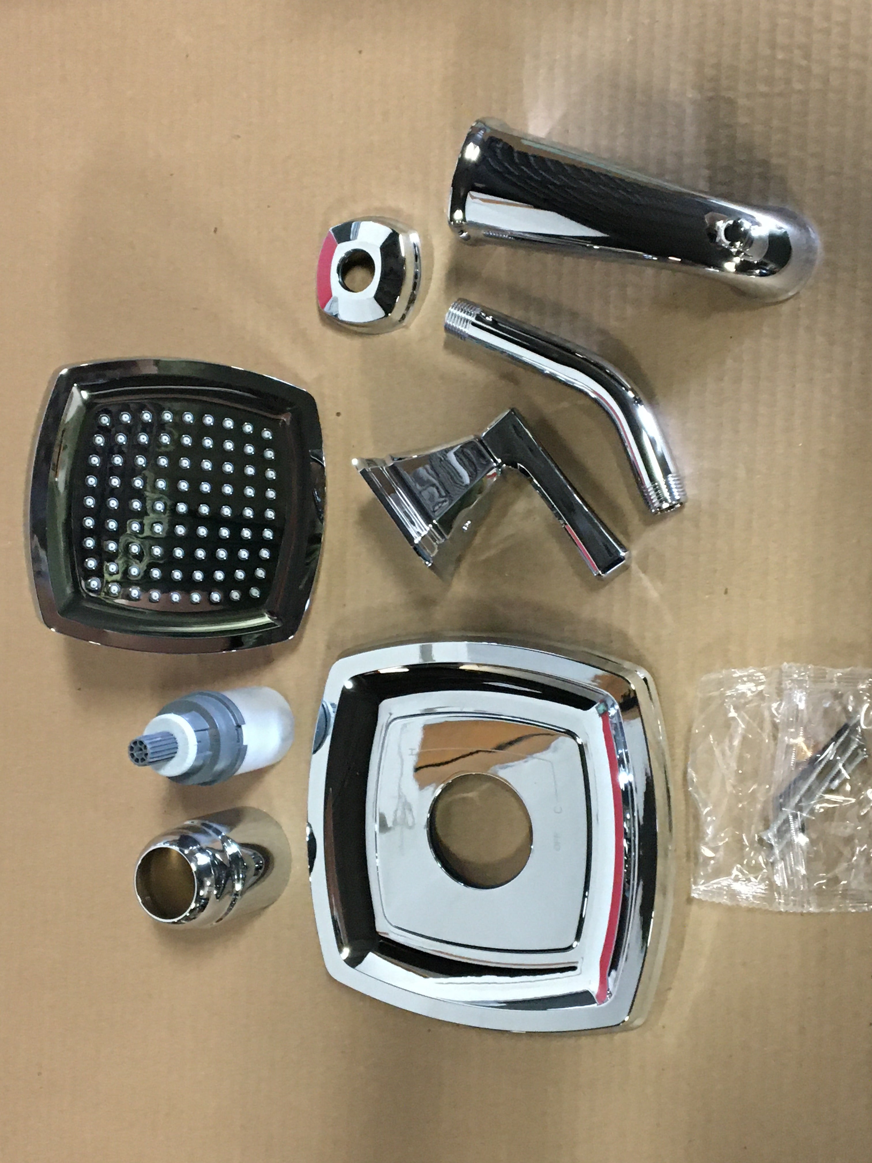 AMERICAN STANDARD American Standard TU612502.002 Crawford 2.5 GPM Shower Trim Kit With Shower Head And Faucet