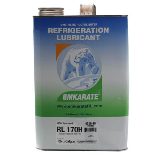 NU-CALGON Nu-Calgon 4318-26 Lubricant 1 Gallon Refrigeration Oil Emkarate RL170H