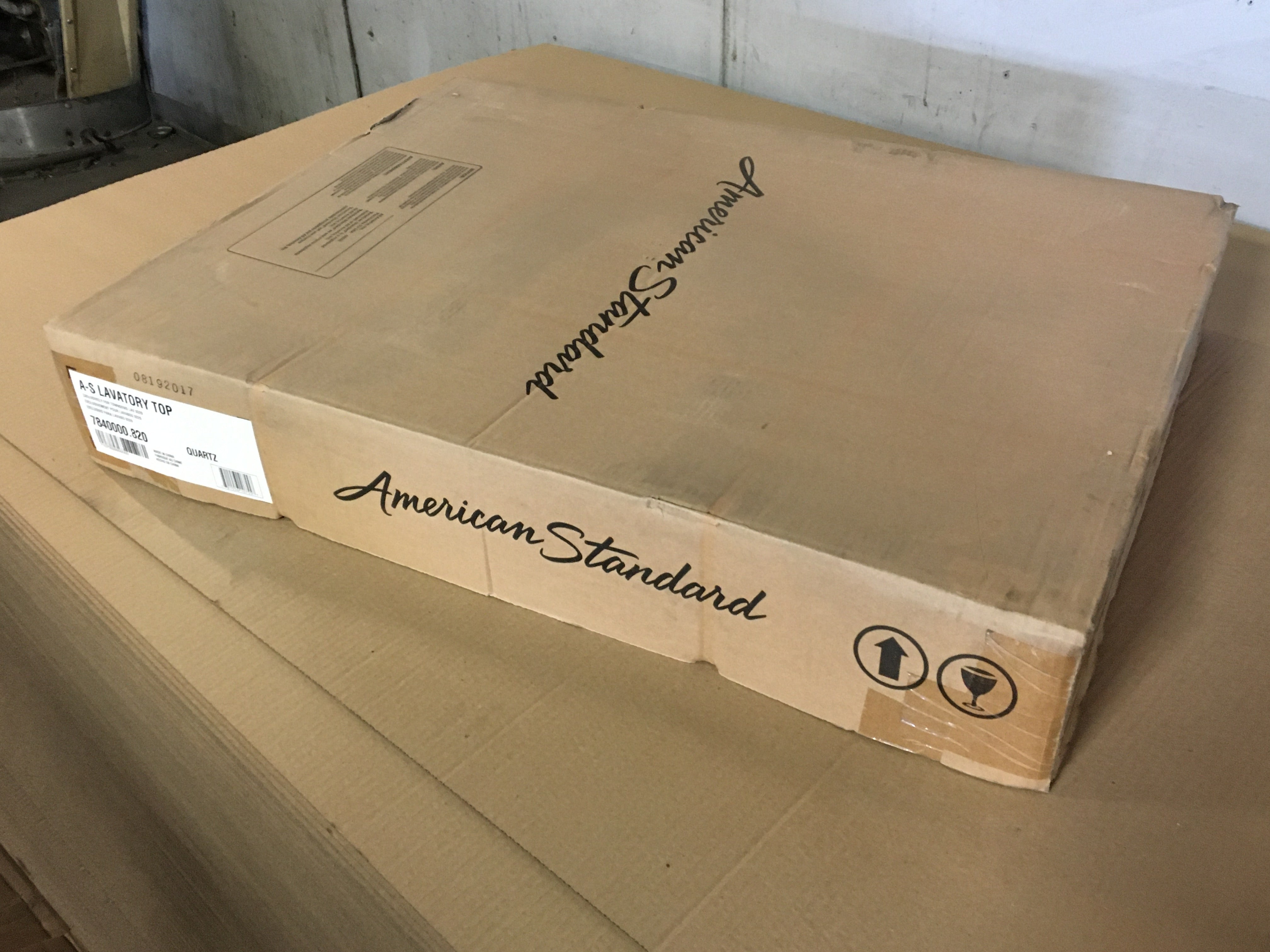 AMERICAN STANDARD American Standard 7840000.820 Quartz Top Townsend Lavatory Sink