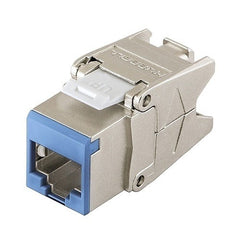 HUBBELL Hubbell Premise Wiring HJS6B24 Cat6a Shielded Insert Blue 24pk