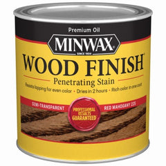 MINWAX Minwax 222504444 Red Mahogany Wood Finish 0.5 Pint
