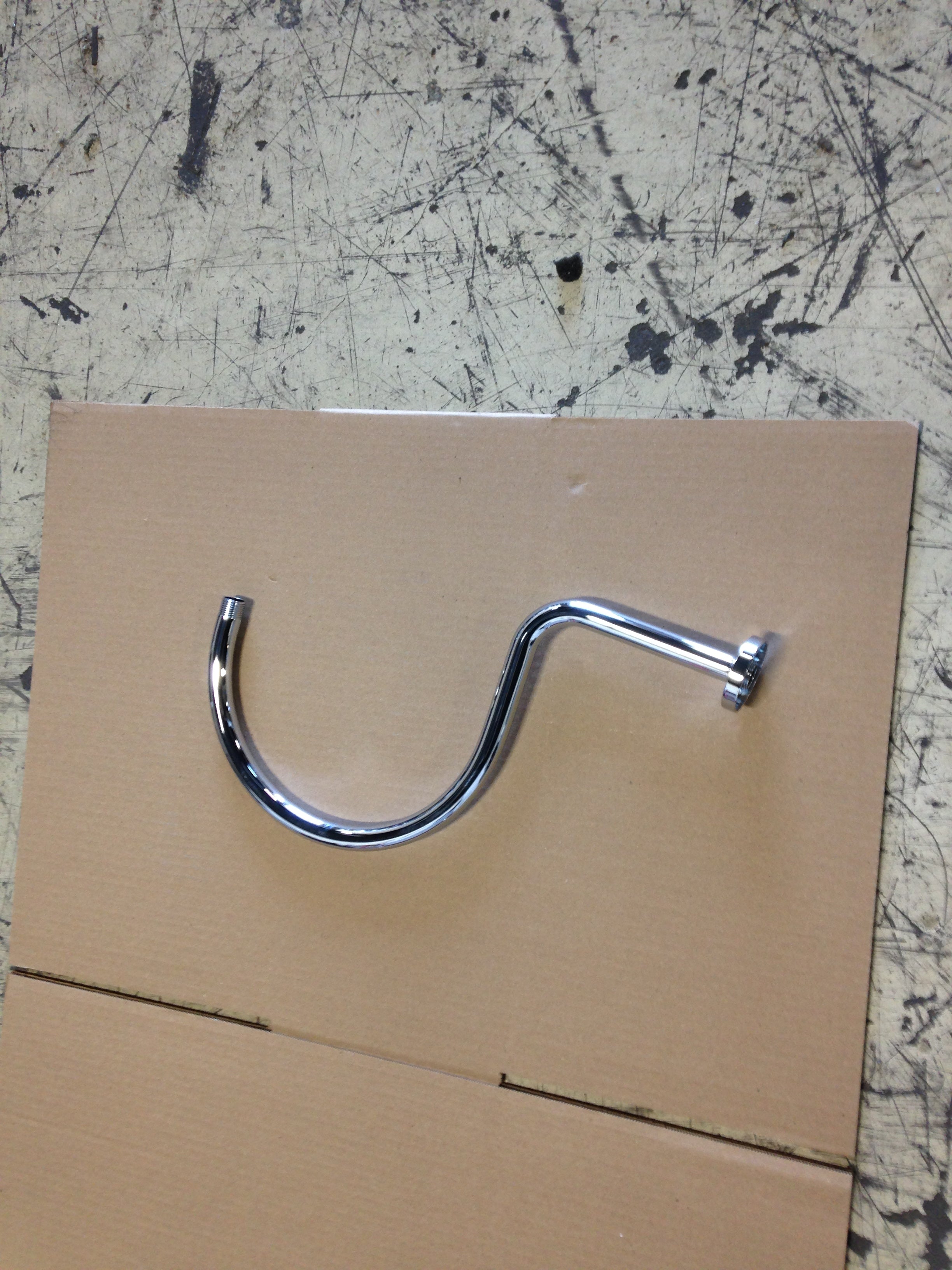 AMERICAN STANDARD American Standard D35701316.100 Shepherd's Hook Shower Arm 16 Polished Chrome
