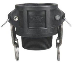 Dixon Valve & Coupling PPB75 Polypropylene Cam & Groove Type B Coupler x Male NPT