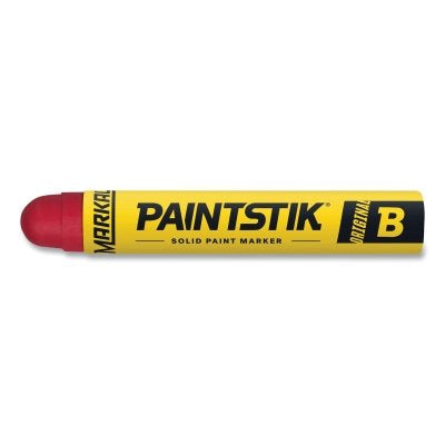 MARKAL Markal 80222 Paintstik Solid Paint Marker Red 12 Pack