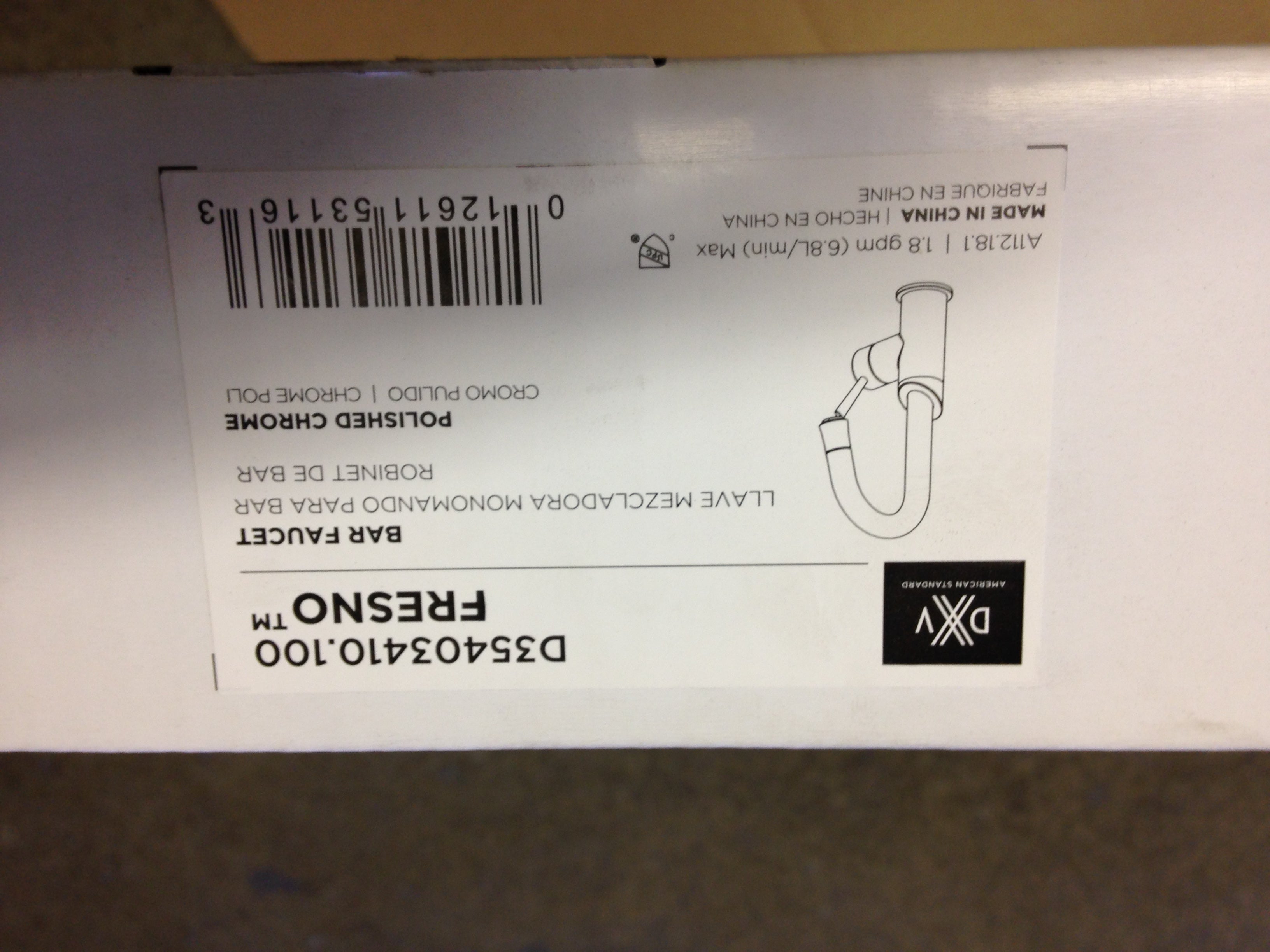 AMERICAN STANDARD D35403410.100 KITCHEN FAUCETS