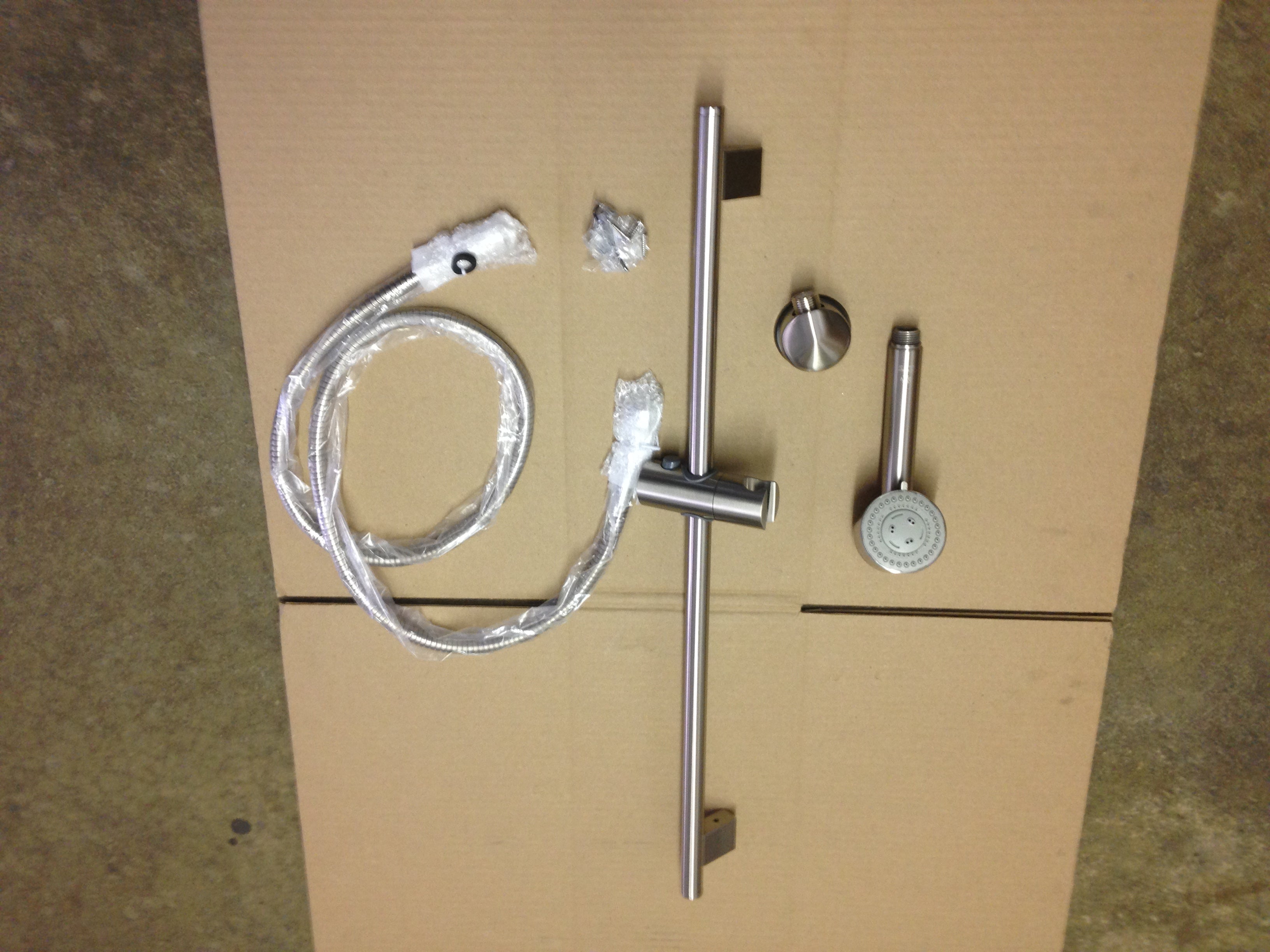 AMERICAN STANDARD American Standard D3510079C.144 Rem Personal H/S Adjustable Bar Brushed Nickel