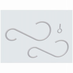 NATIONAL HARDWARE National Mfg N275-164 Extension Hook Kit 6 Inches