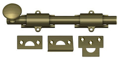 DELTANA Deltana 8SB5 Surface Bolt 8 Inches Heavy Duty Antique Brass