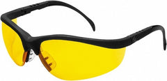 MCR SAFETY Mcr Safety KD114AF Amber Safety Glasses Anti-fog