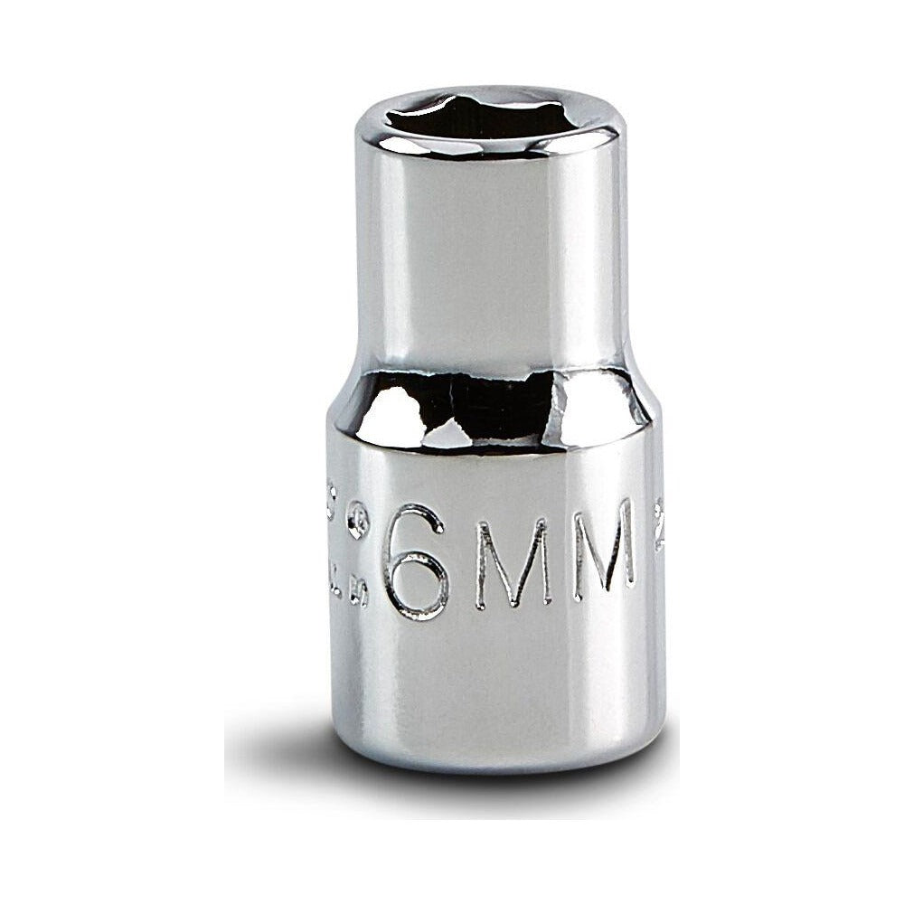 PROTO Proto J4706M 6mm 6-point Hand Socket 1/4 in Drive