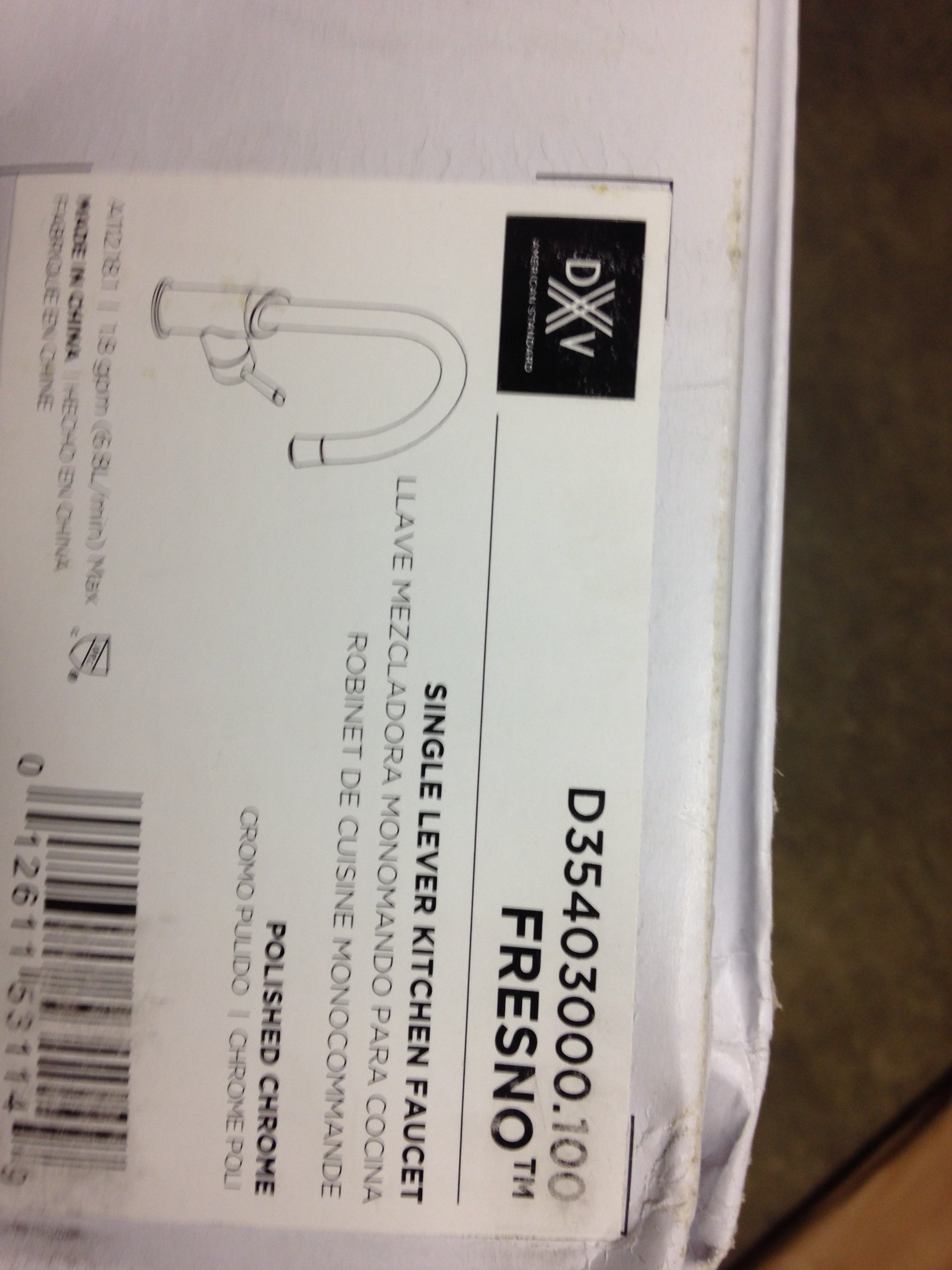 AMERICAN STANDARD American Standard D35403000.100 Fresno Single Lever Faucet