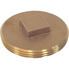 B&K B&K 156-022 2 In NPT Brass Raised Square Head Plug (Pack 1)