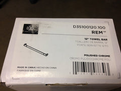 American Standard D35100120.100 REM 12 Towel Bar Polished Chrome