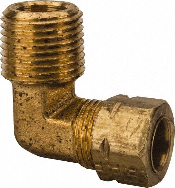 PARKER Parker 169CA-6-6 Compression Male Elbow 3/8-18 Brass