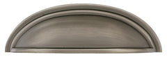 EMTEK Emtek 86173US15A Cup Cabinet Pull 4in Ctc Antique Nickel