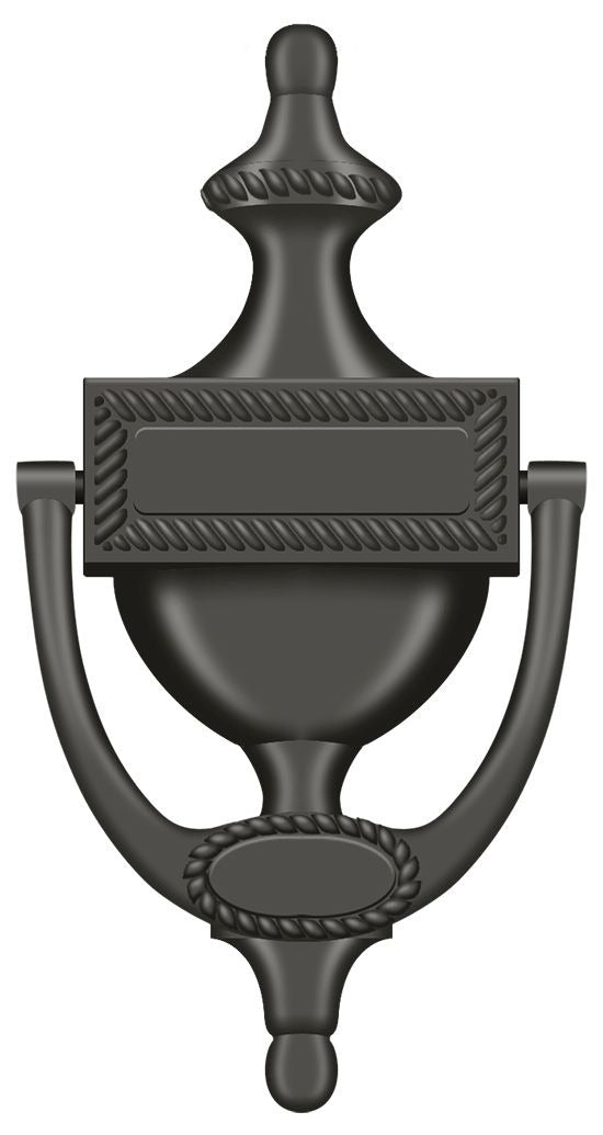 DELTANA Deltana DKR75U10B Door Knocker Victorian Rope