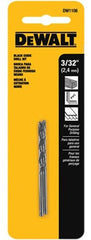 DEWALT Dewalt Accessories DW1106 Black Oxide Drill Bit 3/32 in 2pk