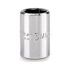 PROTO Proto J5213MH Hand Socket 13mm 6-point 3/8 Drive