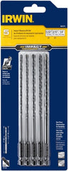 IRWIN Irwin 1881078 Carbide Tipped Hammer Drill Bit Set 5 Pc