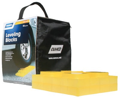 CAMCO Camco Mfg 44505 Heavy Duty Leveling Block 10 Pack