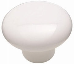 AMEROCK Amerock 217WHT Cabinet Knob 1.5 Inches White