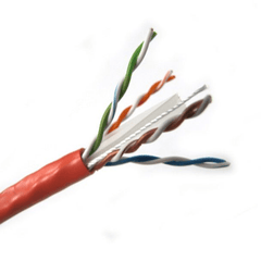 Generic / Unbranded dc-cat6-p-orang Cat 6 Plenum Cable 1000 Ft Cmp Orange